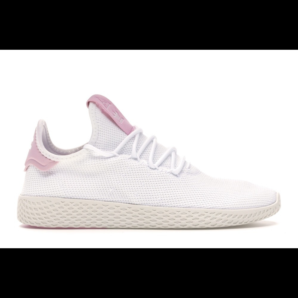 adidas Tennis Hu Pharrell in White/Pink